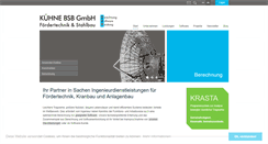 Desktop Screenshot of kuehne-bsb.de